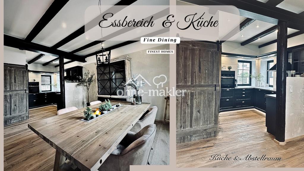 Essbereich und Küche