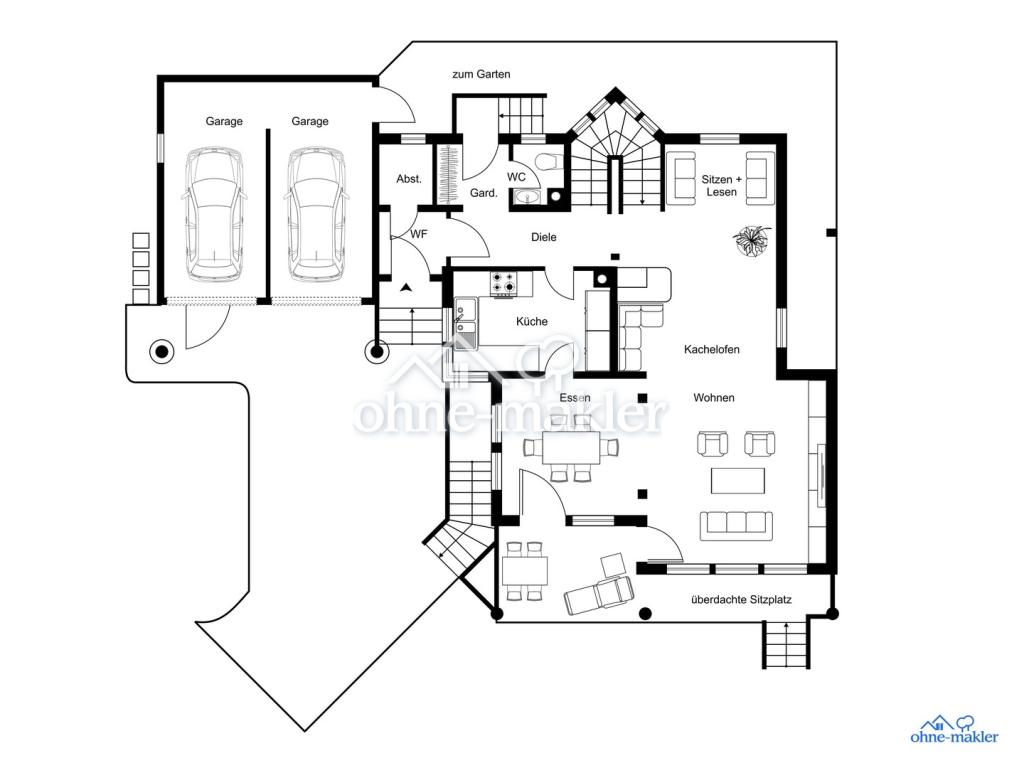 Grundriss Erdgeschoss