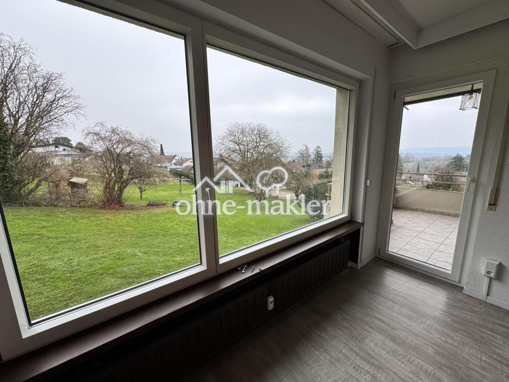 Ausblick Wohnzimmer
