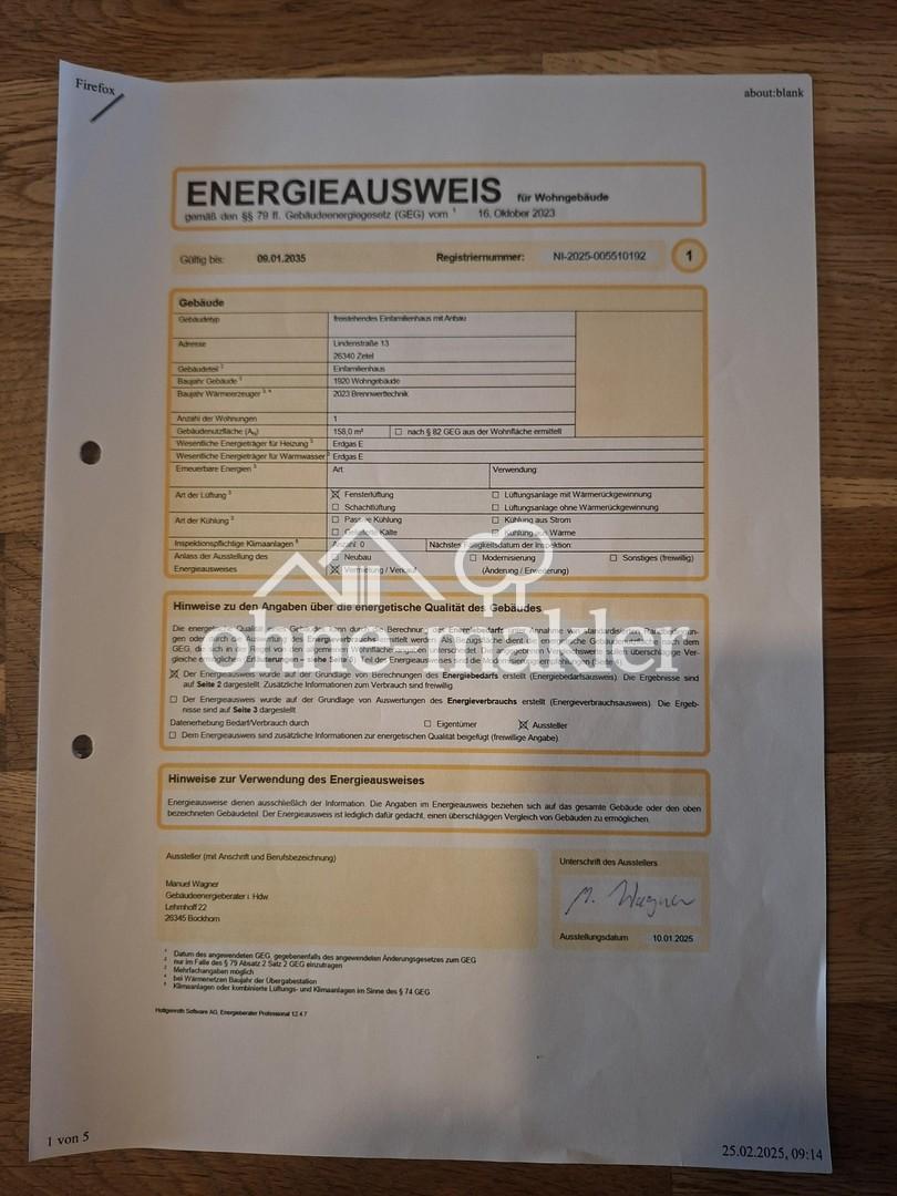 Energieausweis 