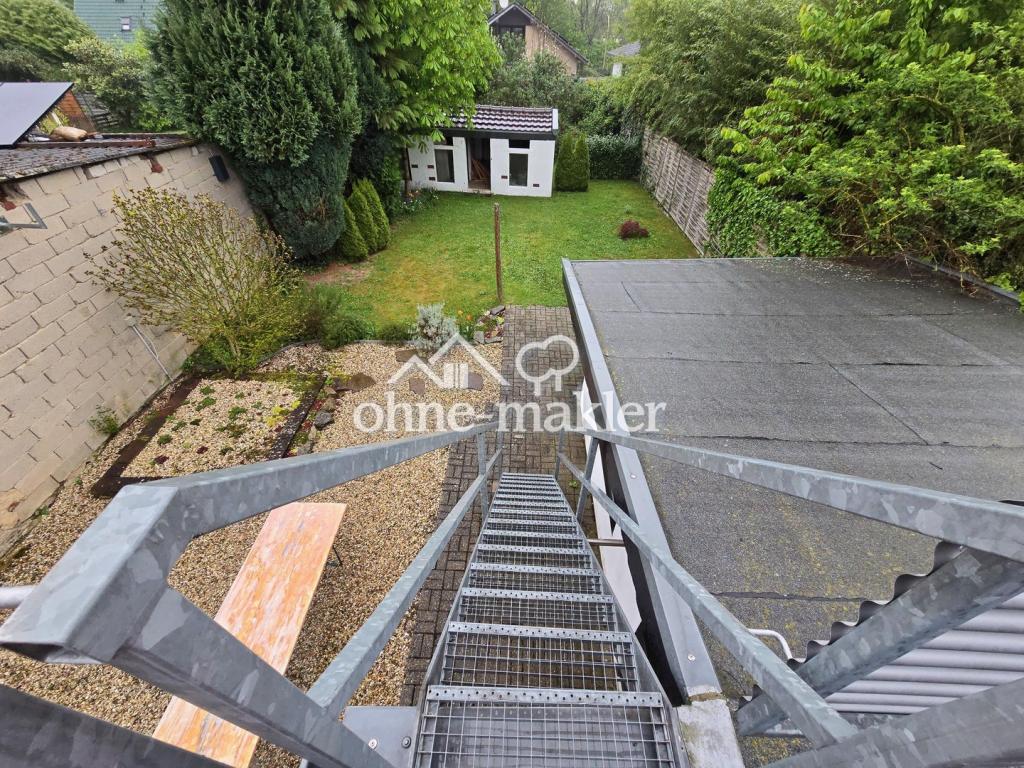 Treppe zum Garten
