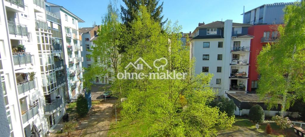 Blick zur Gartenseite