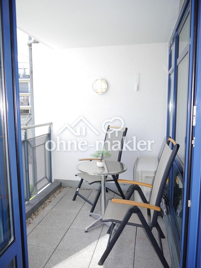Loggia Blick von innen