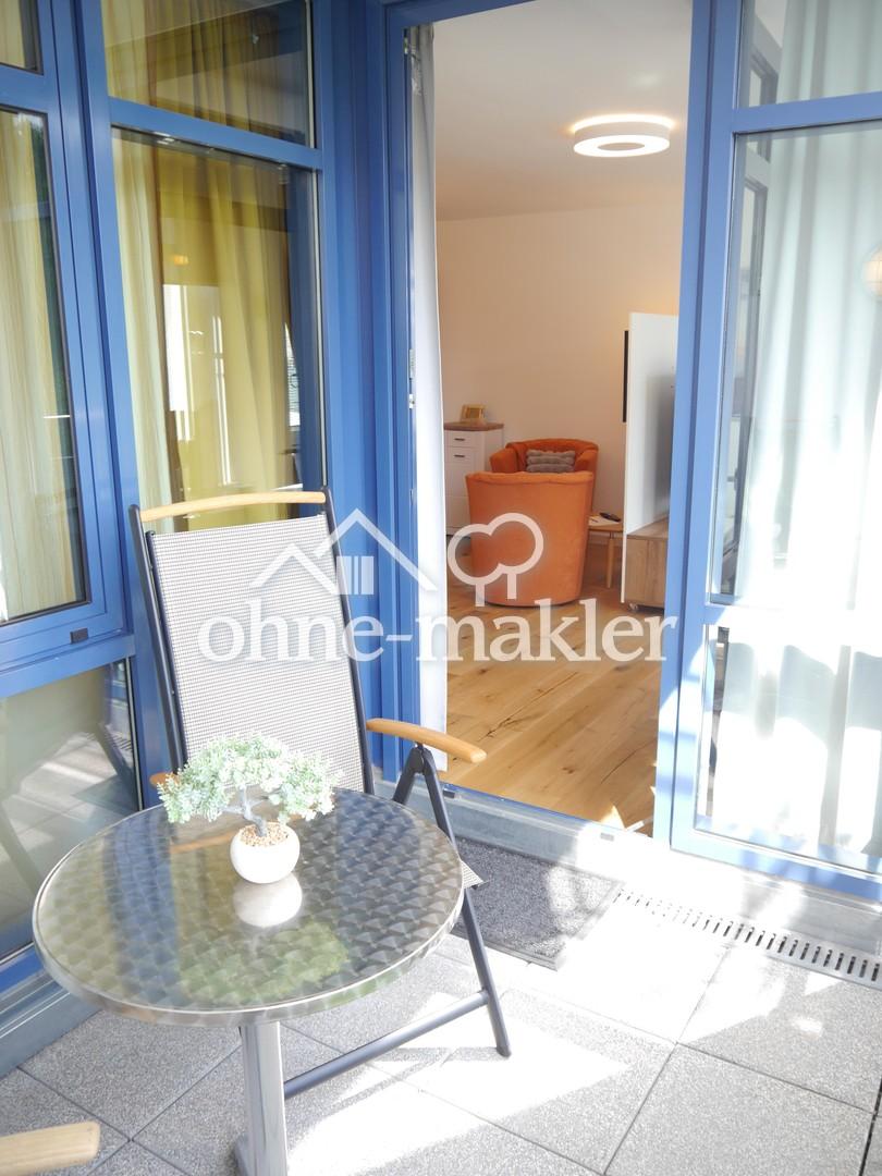 Loggia Blich nach innen