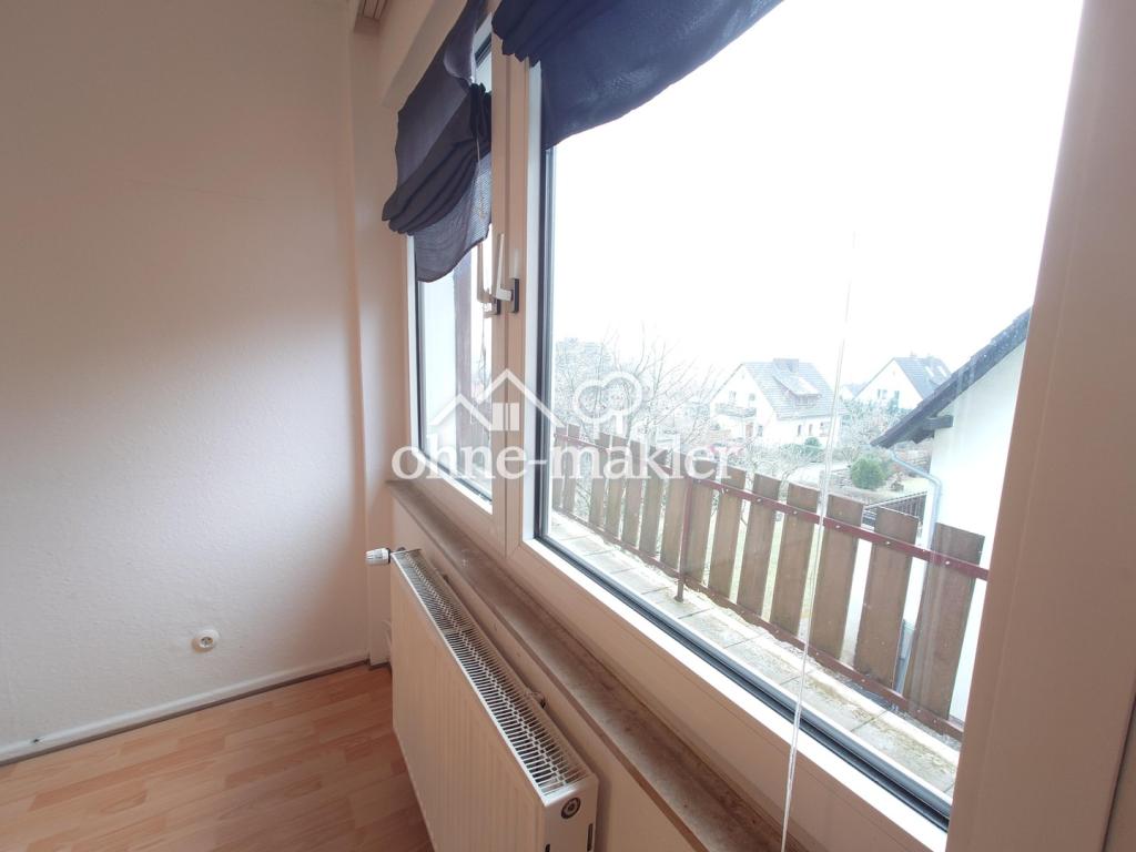 Blick auf den Balkon