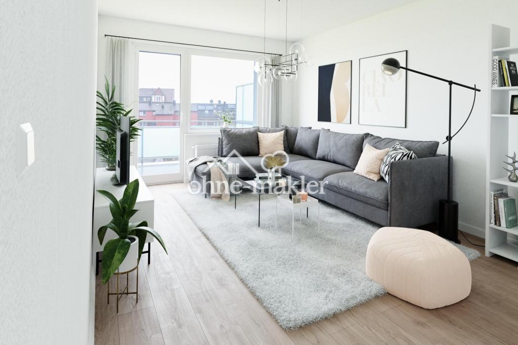 3-Zimmer-Wohnung mit großem Balkon - Photo 1