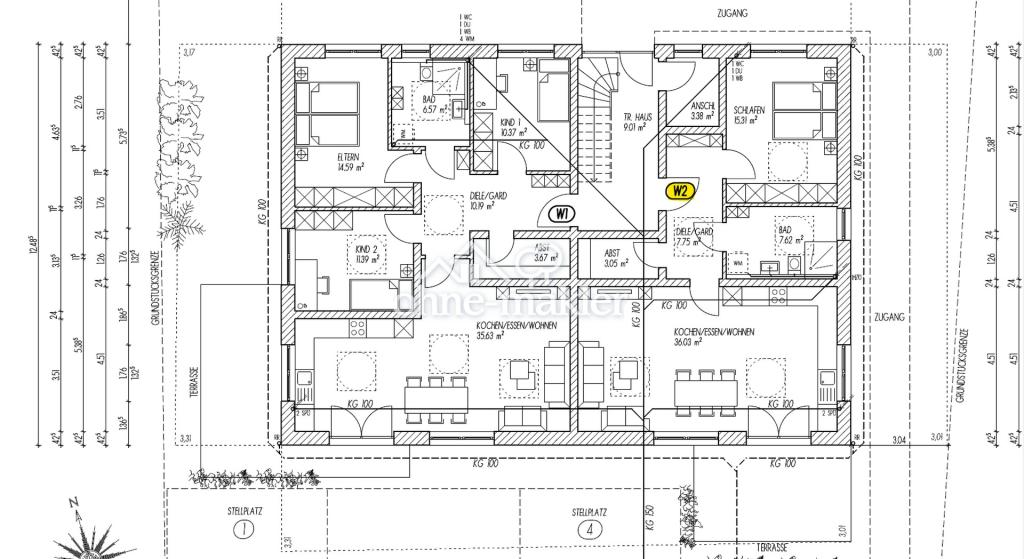 Attraktive 2-Zimmer-Wohnung in Cham - KFW 40 Standard - Foto 2