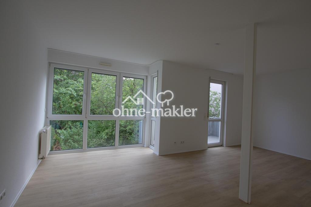 Blick in den Garten/Balkon