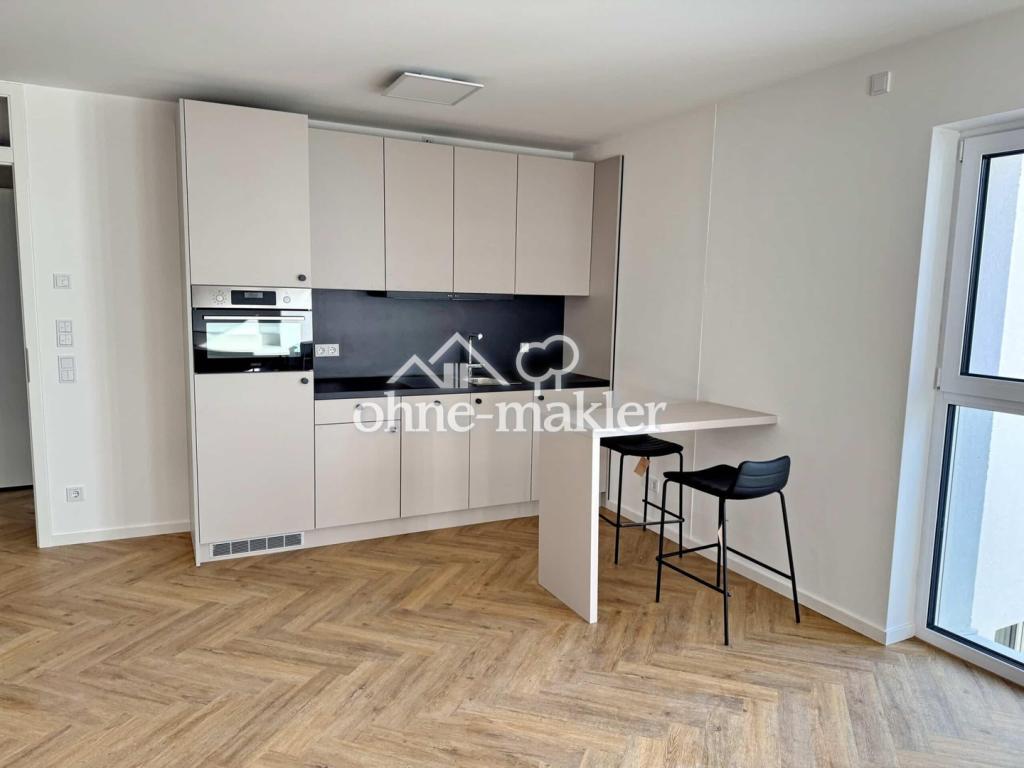 Neubau! 1-Zimmer möbliert mit EBK + Balkon + Abstellkammer + Waschmaschinenanschluss in Adlershof! - Foto 5