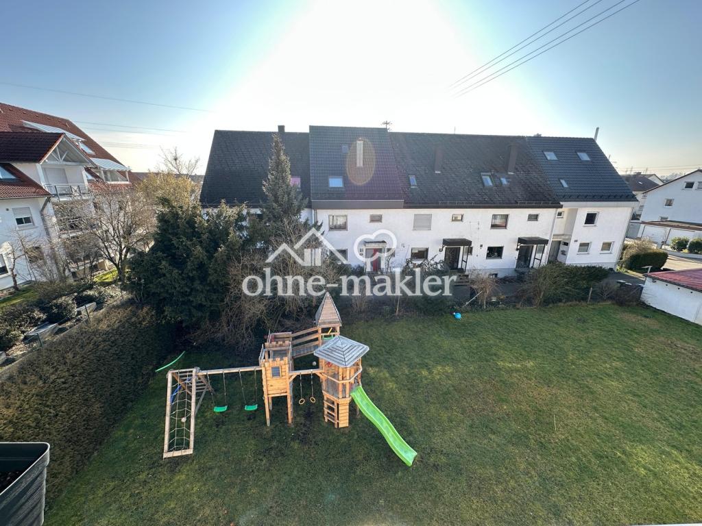 Ausblick vom Balkon