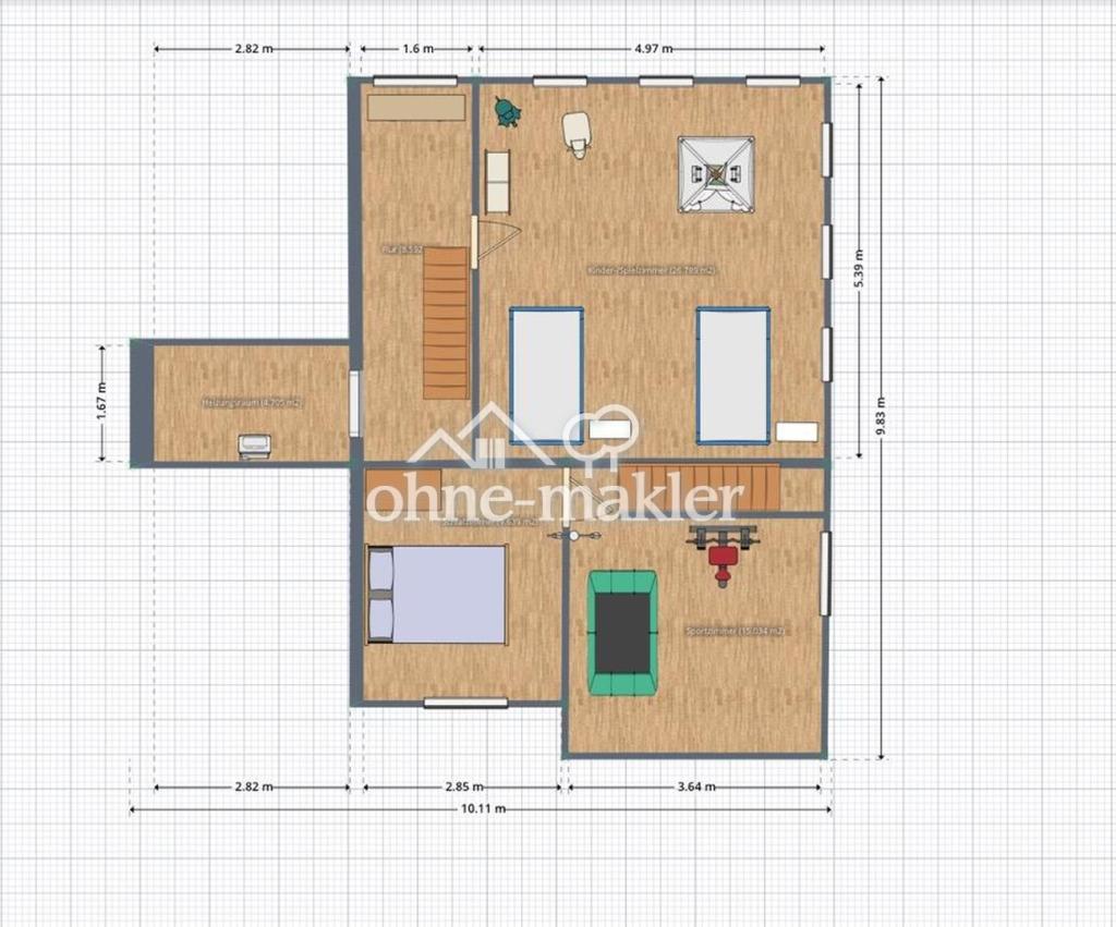 Grundriss 1.OG