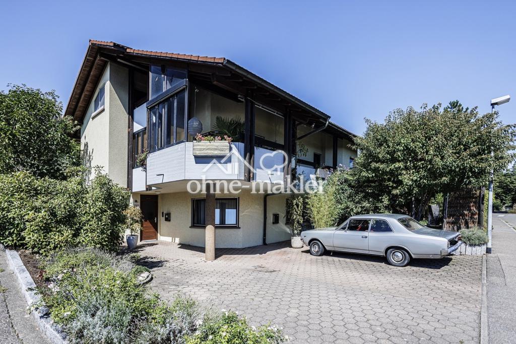 Architekten Haus mit Garten