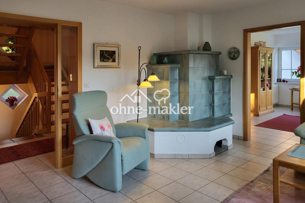 Kachelofen Wohnzimmer