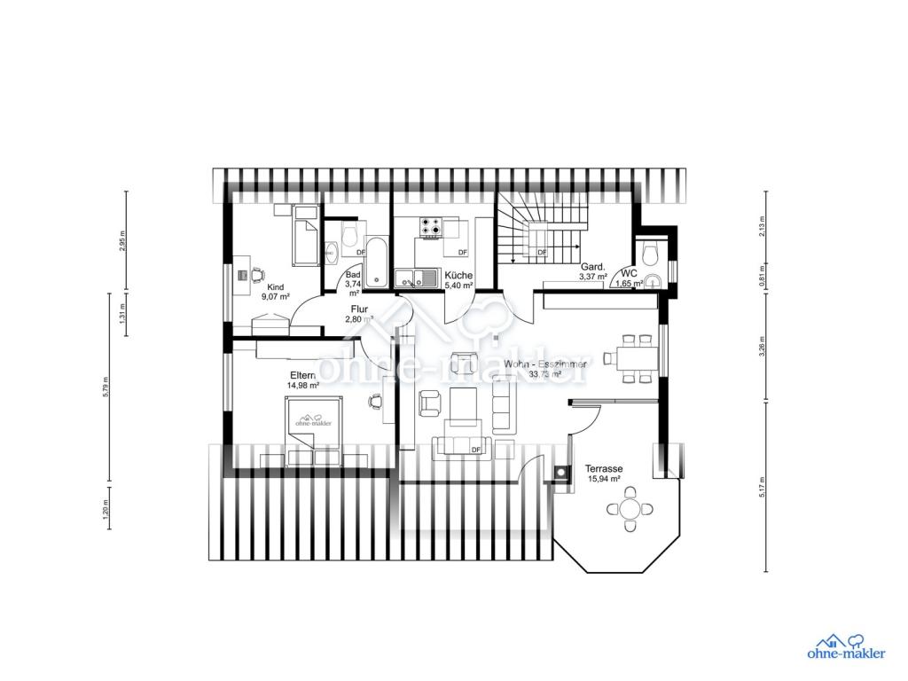 Grundriss DG