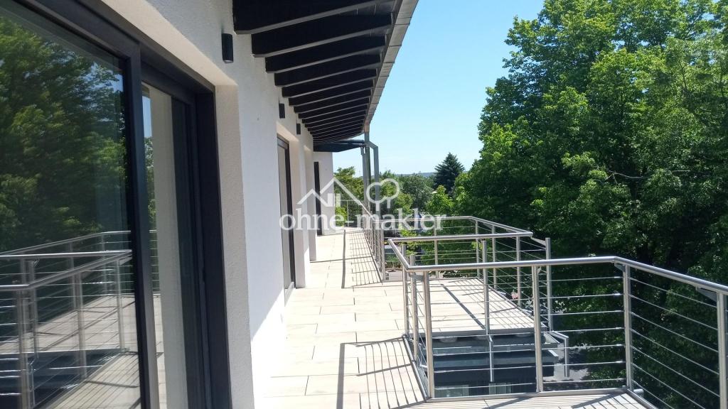 Blick von der Dachterrrasse
