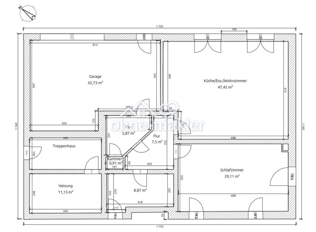 Grundriss Untergeschoss