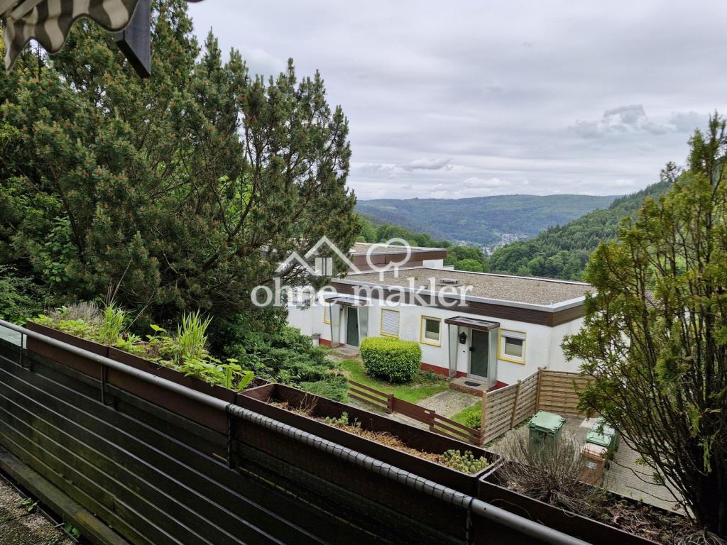 Aussicht vom Balkon