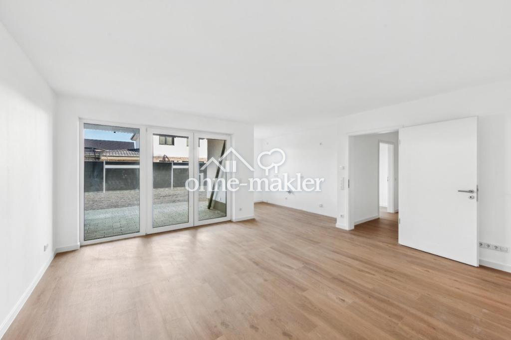 Stillvolle 4-Zimmer EG Neubauwohnung KFW 40 (Wärmep.+PV) mit Terrasse, Garten, Parkplatz - Foto 3