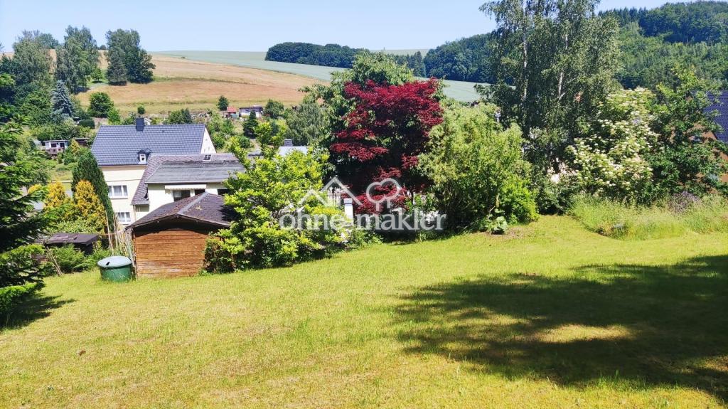 Blick aus dem Garten