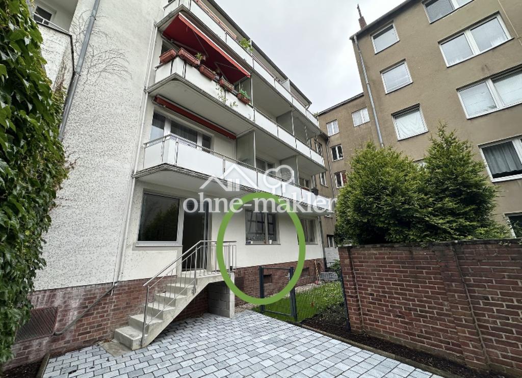 Helles, ruhiges 1-Zimmer-Apartment mit Gartenblick Hochparterre – ab 01.09. bezugsfrei - Photo 1
