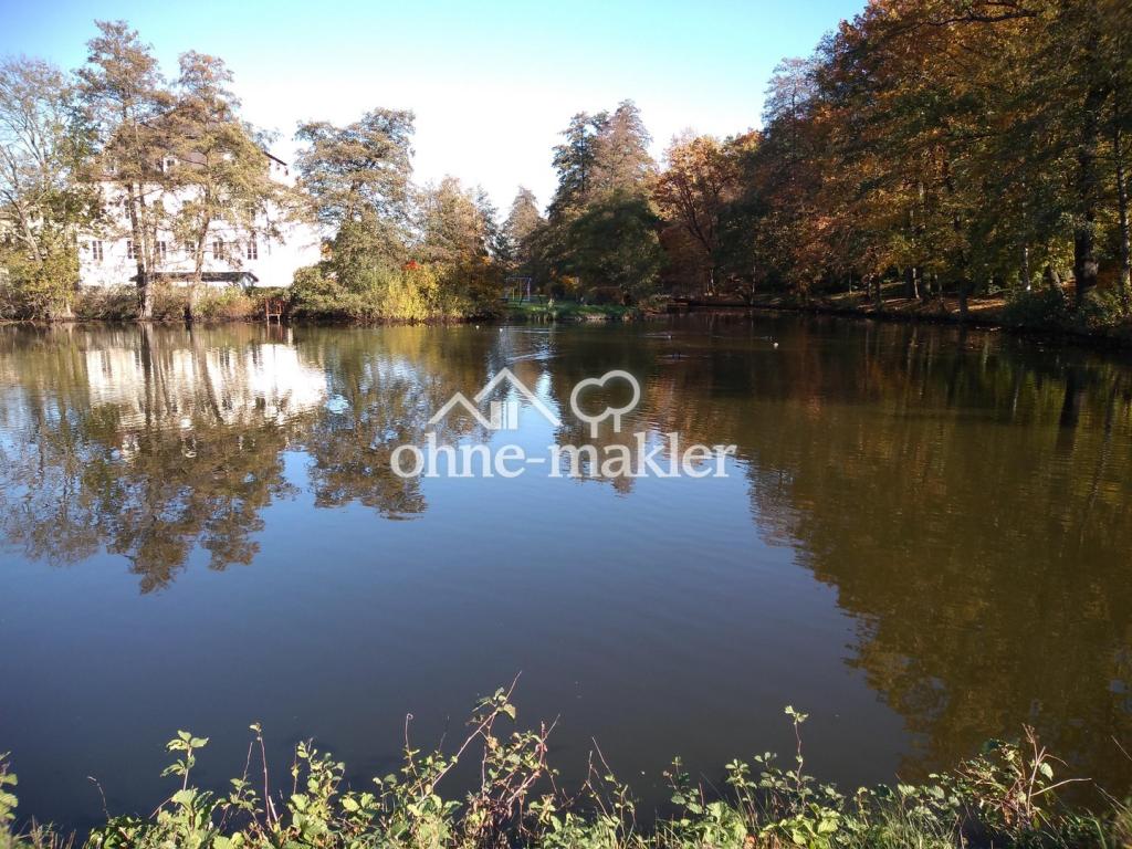 Park mit Herrenhaus
