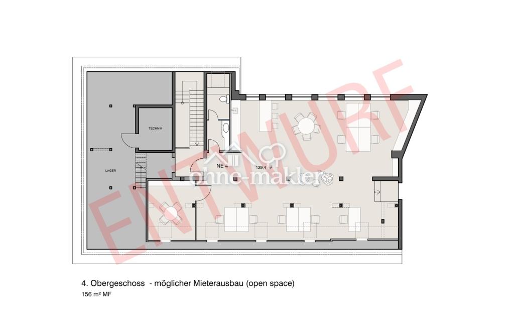 möglicher Mieterausbau
