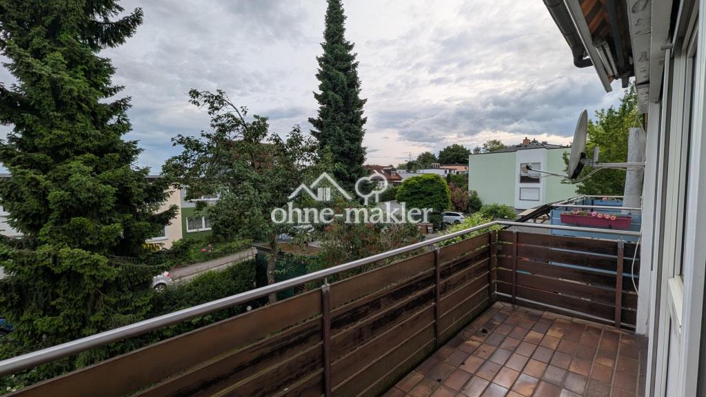 1.OG, Blick vom Balkon