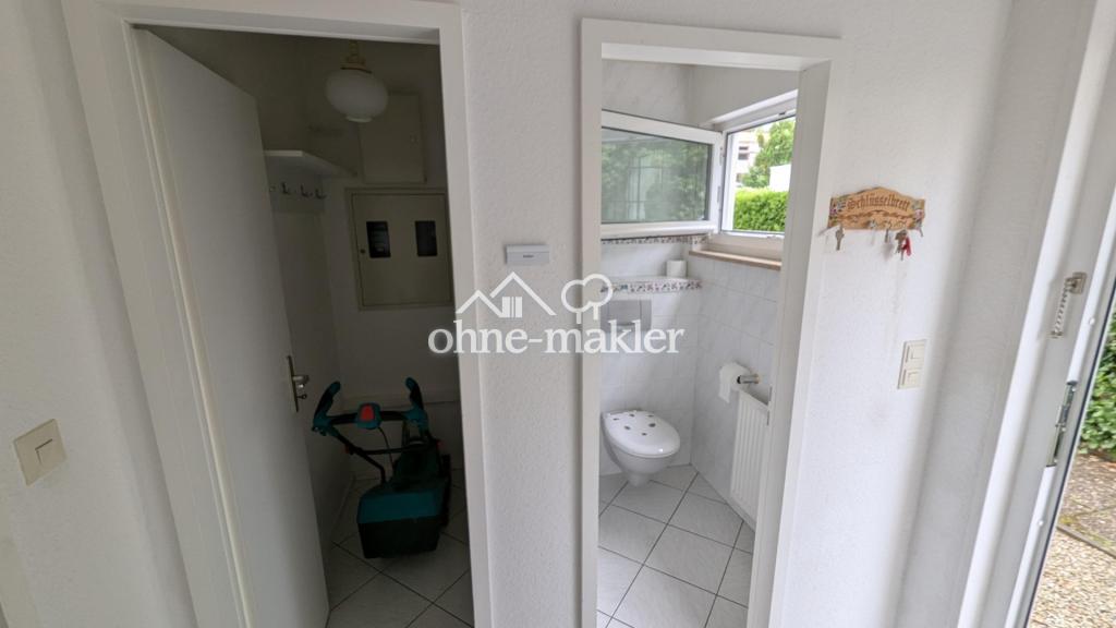 EG: WC & Abstellkammer
