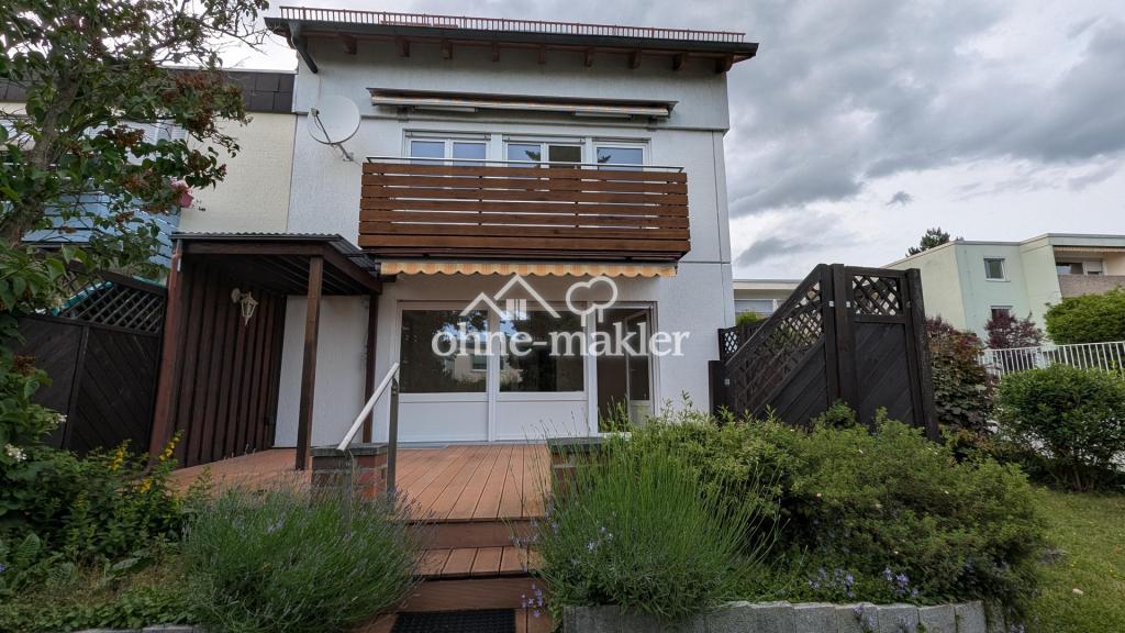 Blick vom Garten aus