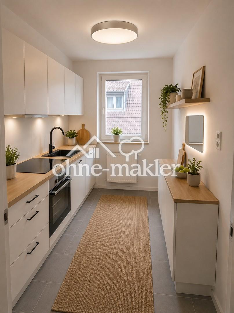 Modern sanierte 2-Zimmer-Wohnung – Wärmepumpe, PV und Energieeffizienzklasse A - Photo 3