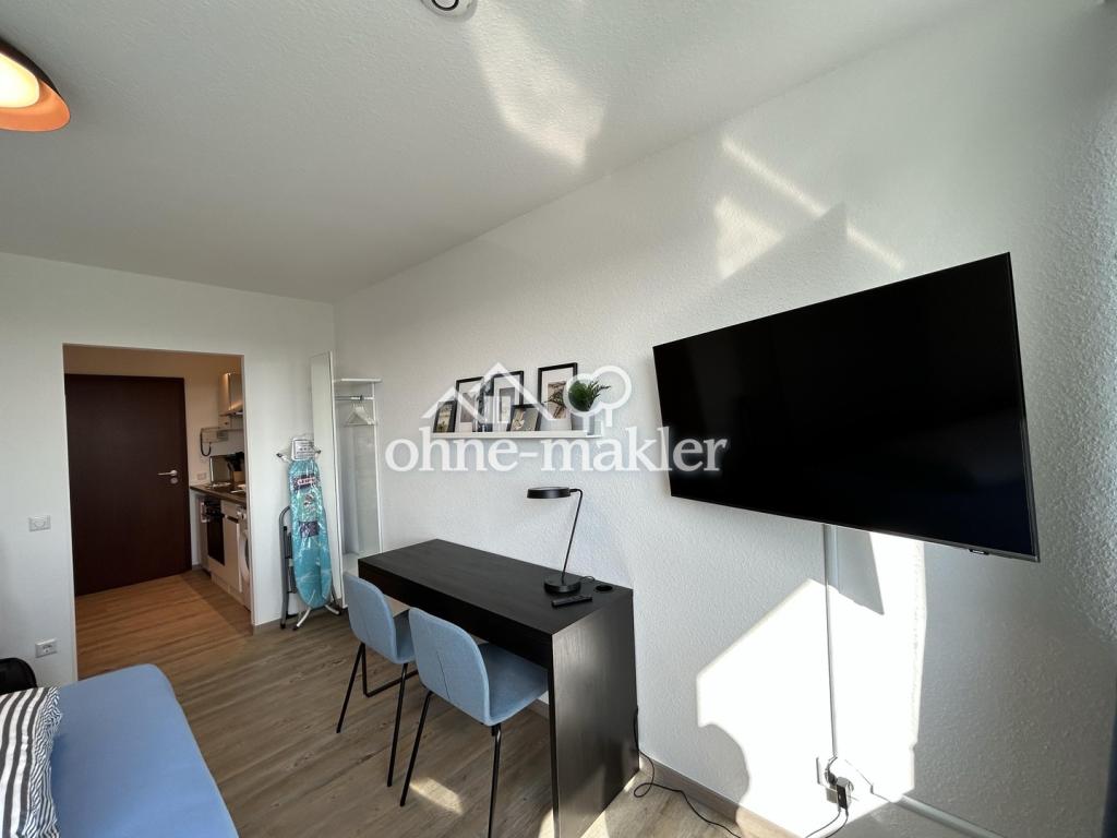 Vollmöbliertes 1-Zimmer Apartment mit Ausblick im SI-Centrum, 2023 Saniert, ab Juni verfügbar - Photo 1
