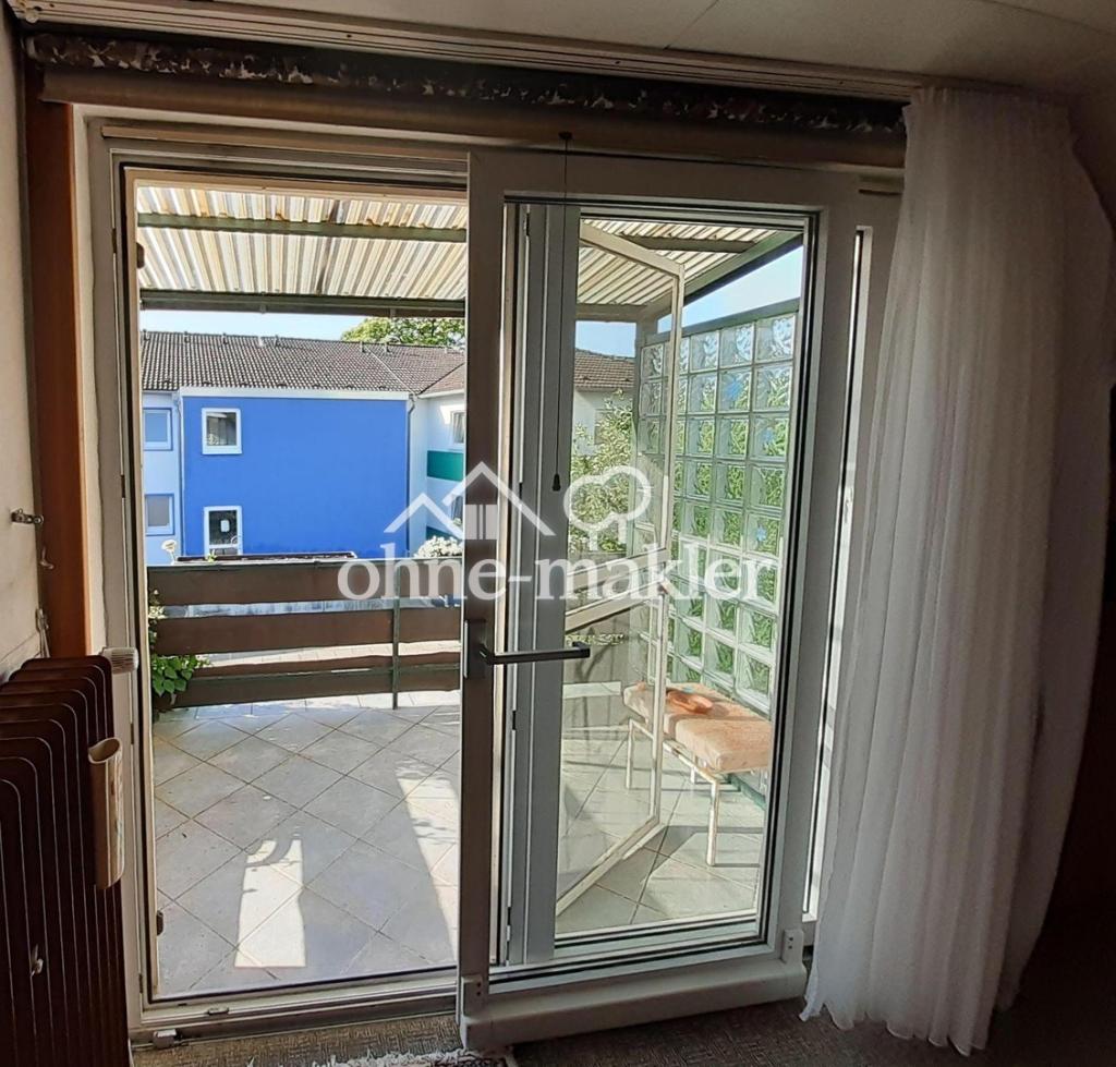 Überdachter Balkon