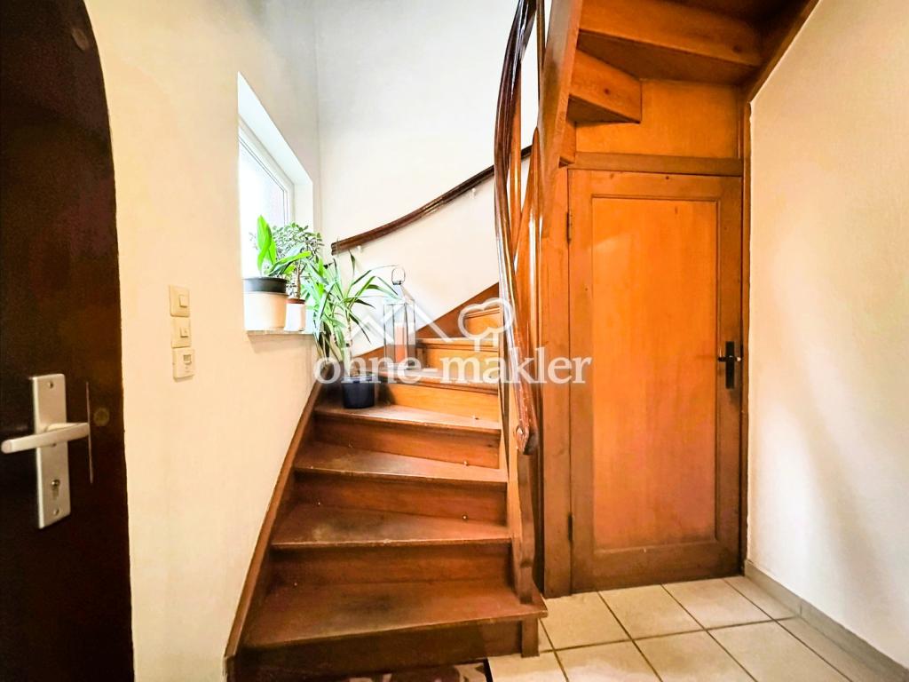 Treppenaufgang zur Wohnung