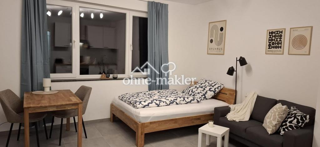 1 Zimmer Appartement mit Diele+Bad komplett möbliert - Foto 3