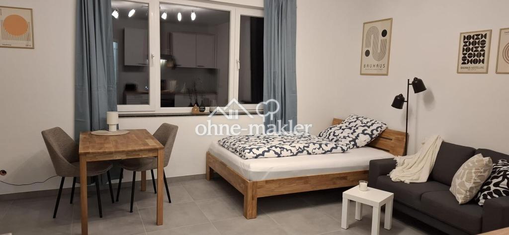1 Zimmer Appartement mit Diele+Bad komplett möbliert - Foto 4
