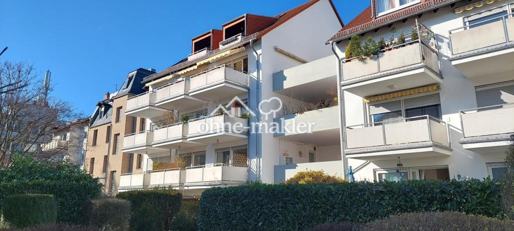 Blick auf Balkon