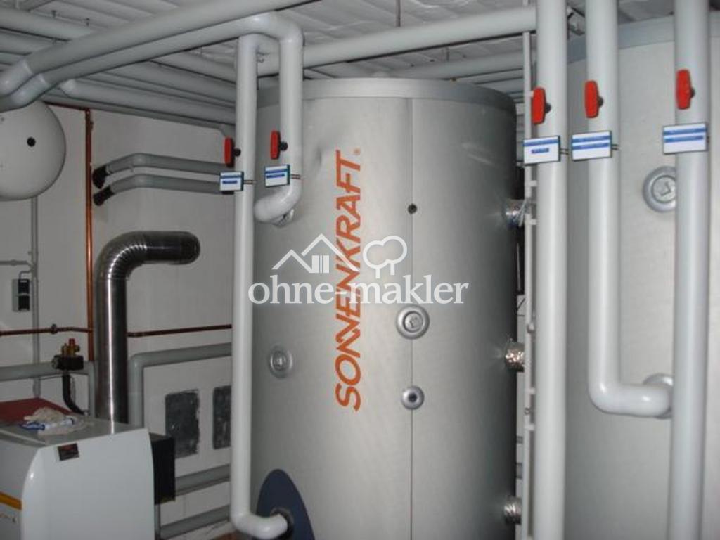 Gas-Solarheizanlage