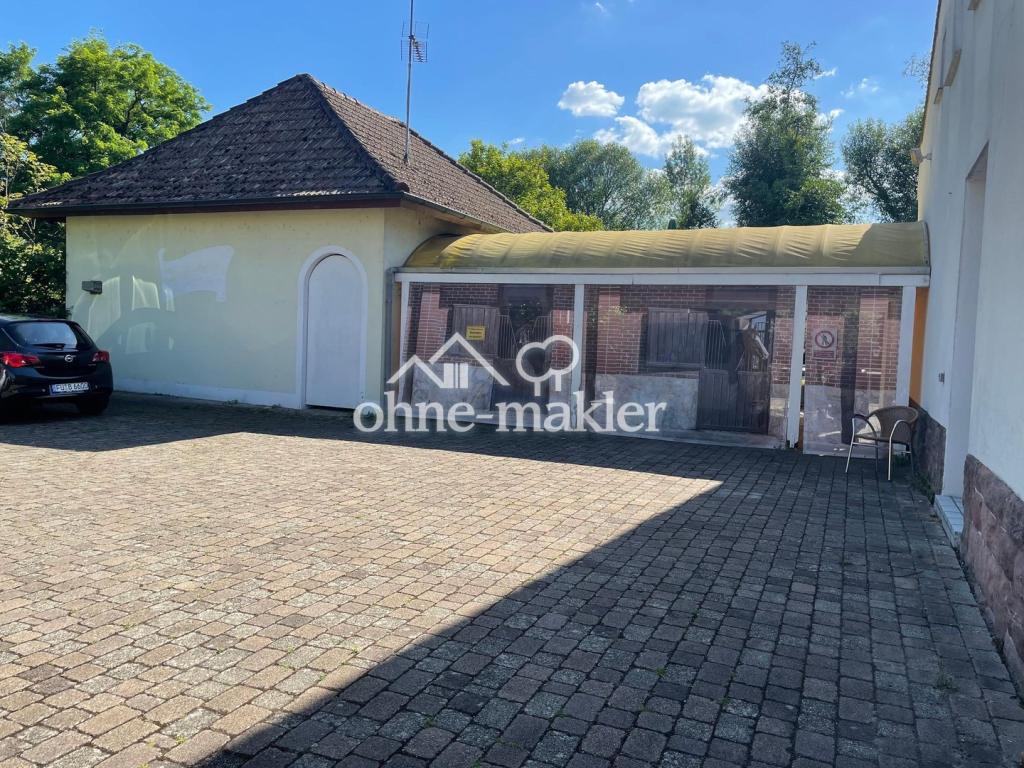 Steakhaus mit Überdachung