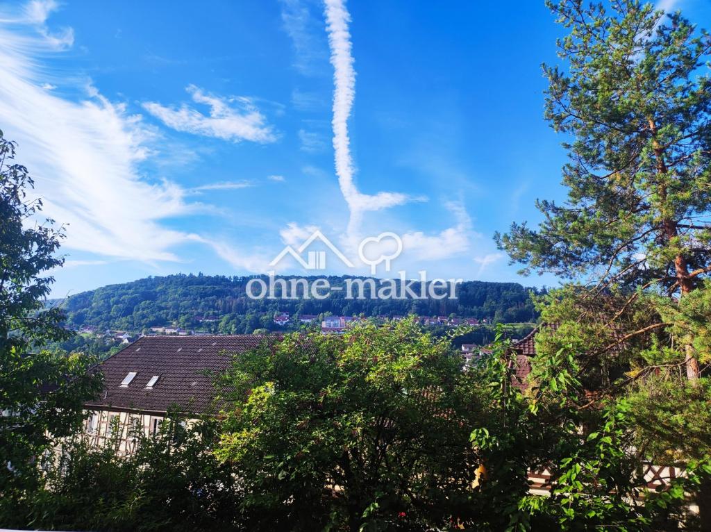 Aussicht vom Balkon
