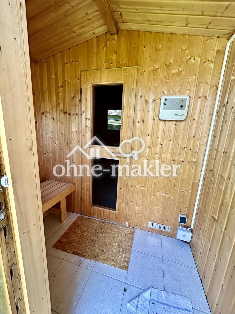 Sauna Vorraum