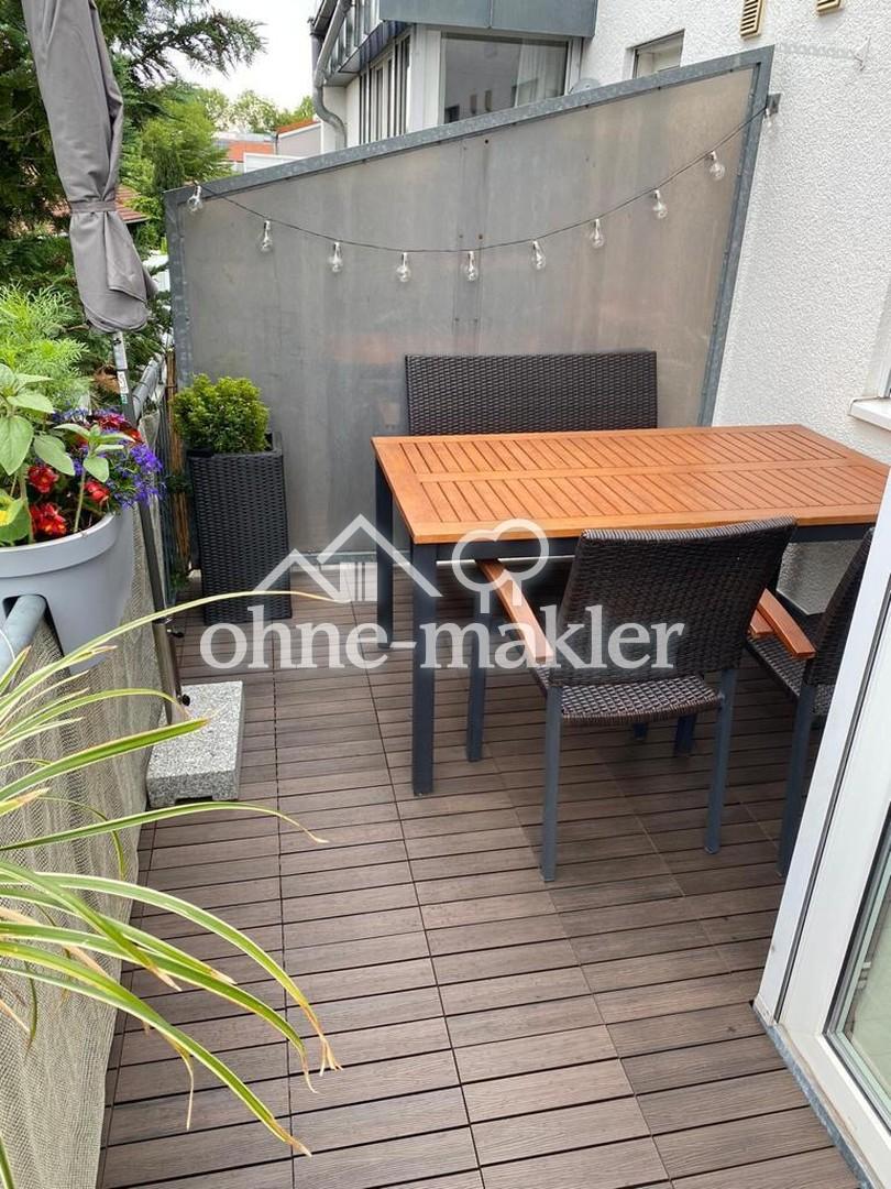 Beispiel Nische auf dem Balkon