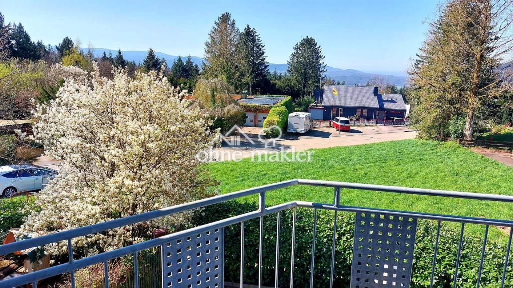 Blick von Balkon