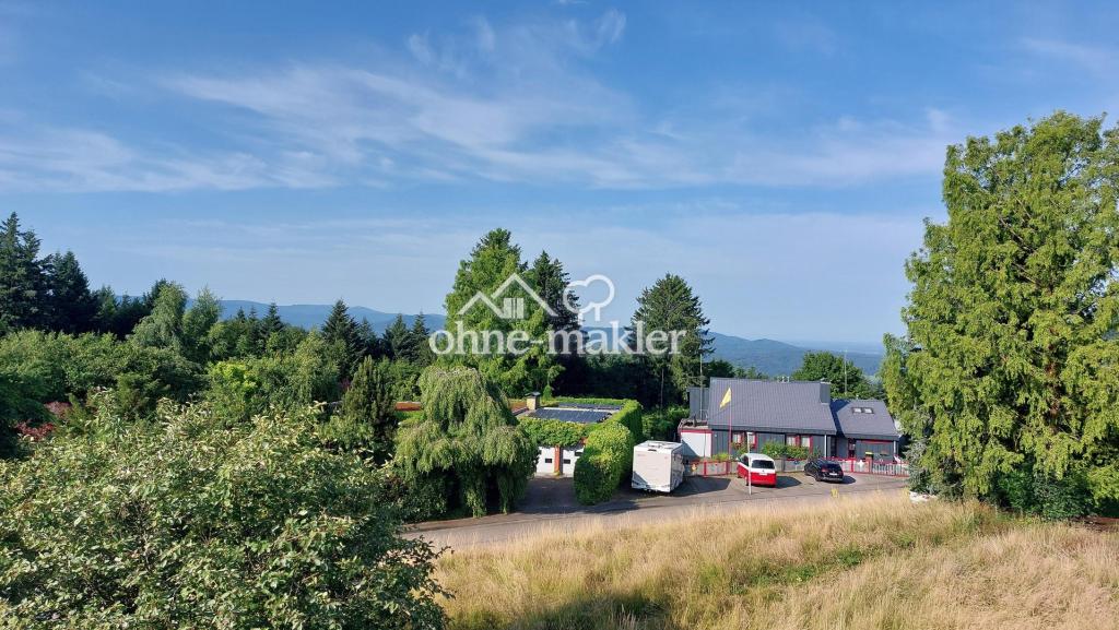 Blick vom Balkon
