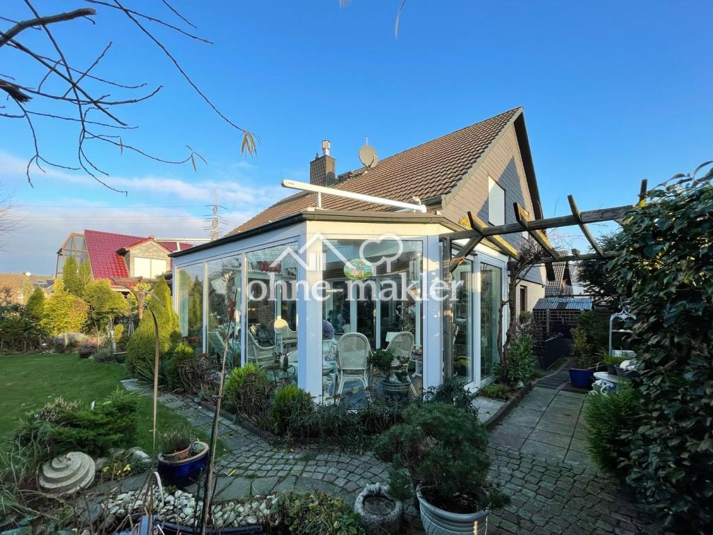 Blick aus Garten