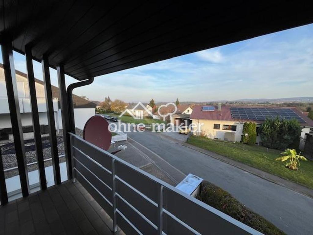 Ausblick von Balkon