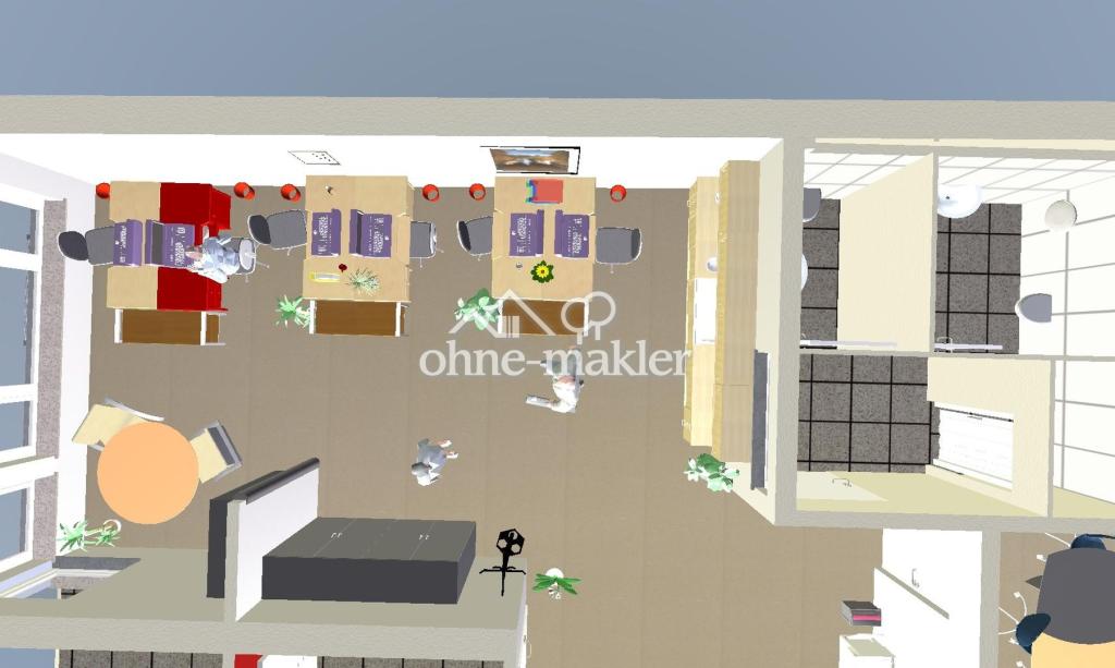 Büro / Küchenbereich