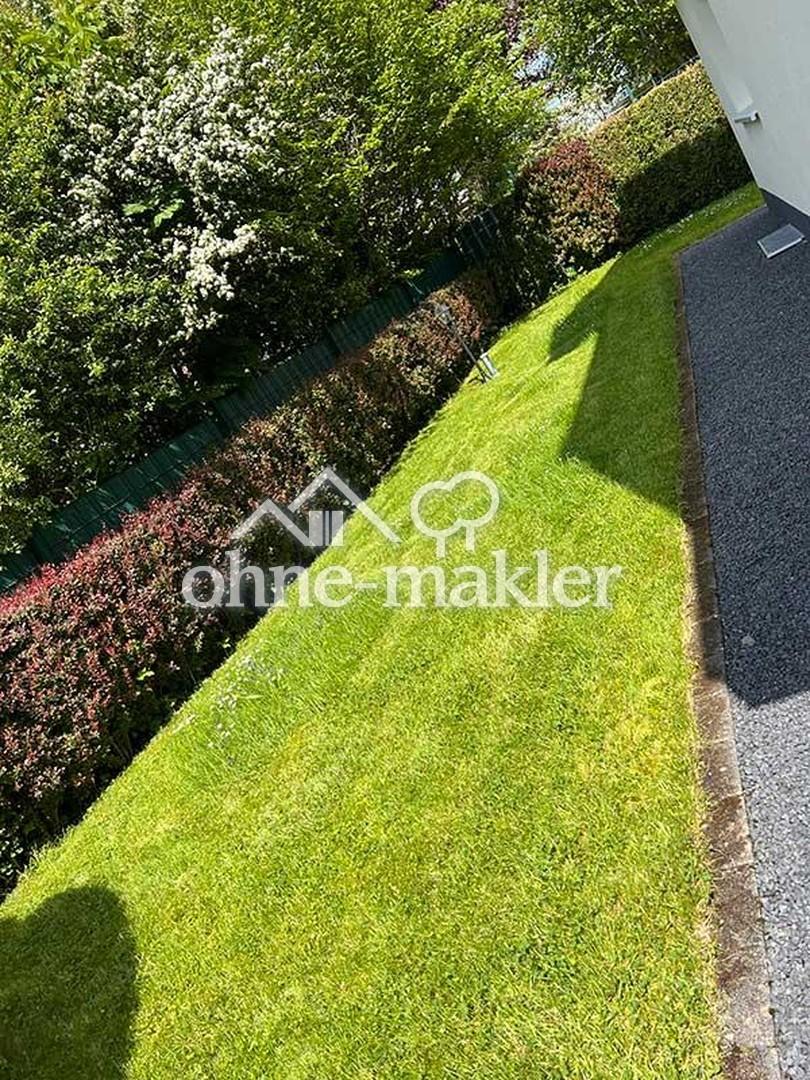 Garten Rückseite