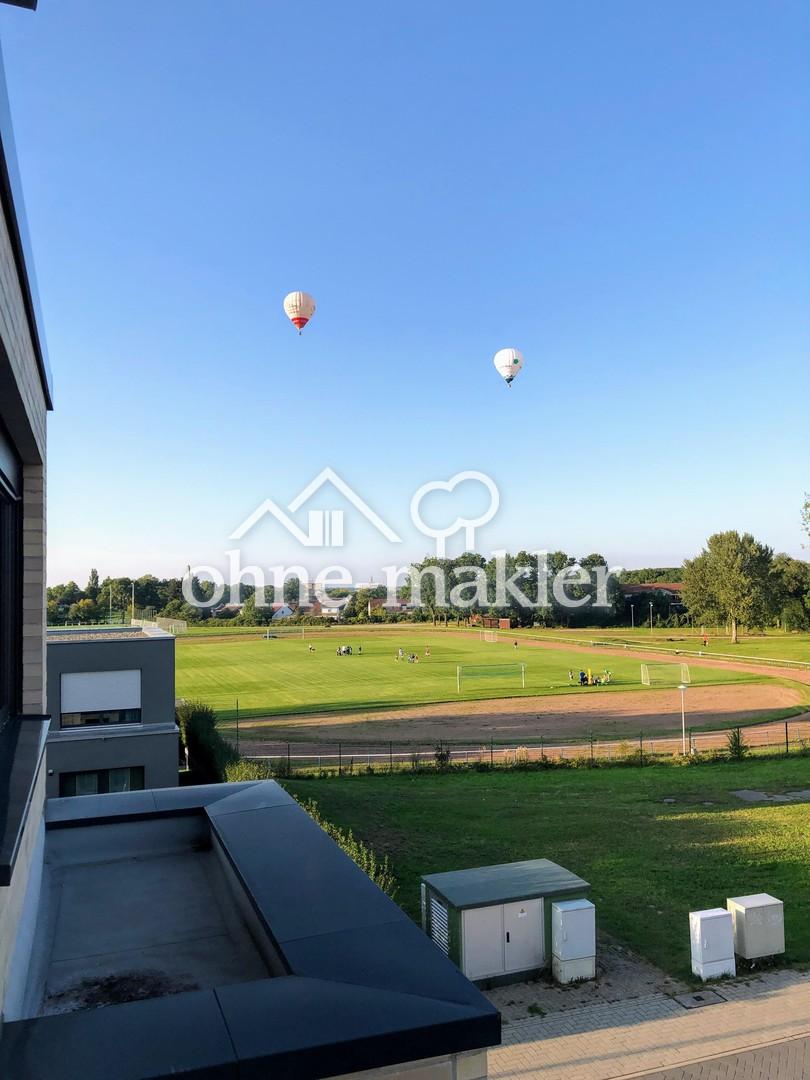Blick Richtung Sportanlage