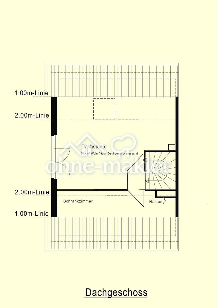 Grundriss Dachgeschoss