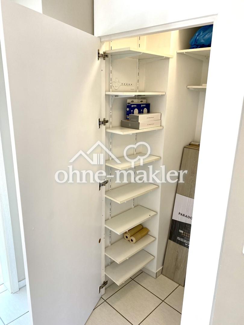 Abstellraum in der Wohnung